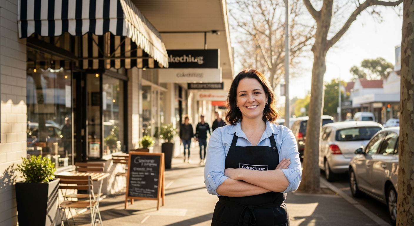 Business loan broker Adelaide meeting with SME owner