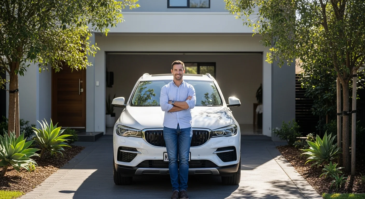 Car finance broker Adelaide helping customer with vehicle loan